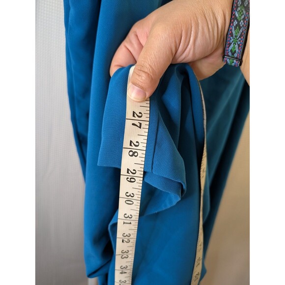 SERGIO HUDSON 2x Target Teal Blue High-Waist Wide Leg Trousers Pants (C10) - Picture 6 of 7